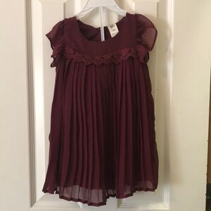 Bridal Party dress. 18 months. Wine colored.